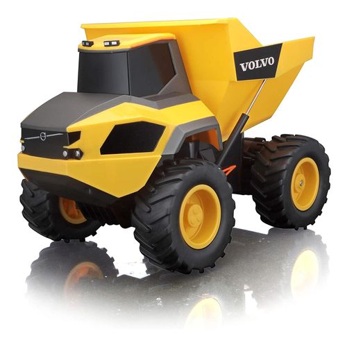 0090159820567 - Tech 82056 - Ferngesteuertes Auto - Volvo A25 Kipper (gelb 30cm)