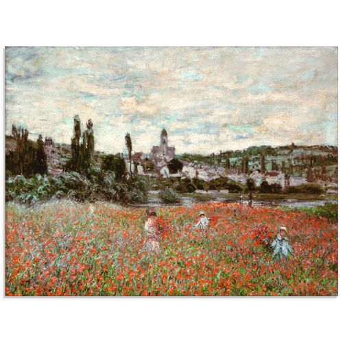 4058661177902 - Glasbild ARTLAND Mohnfeld bei Vetheuil Ca1880 Bilder Gr B H 80 cm x 60 cm Glasbild Blumenwiese Querformat 1 St rot Bild Glasbild Glasbilder Bilder in verschiedenen Größen 4058661177902 - Glasbild ARTLAND Mohnfeld bei Vetheuil Ca1880 Bilder Gr B H 80 cm x 60 cm Glasbild Blumenwiese Querformat 1 St rot Bild Glasbild Glasbilder Bilder in verschiedenen Größen