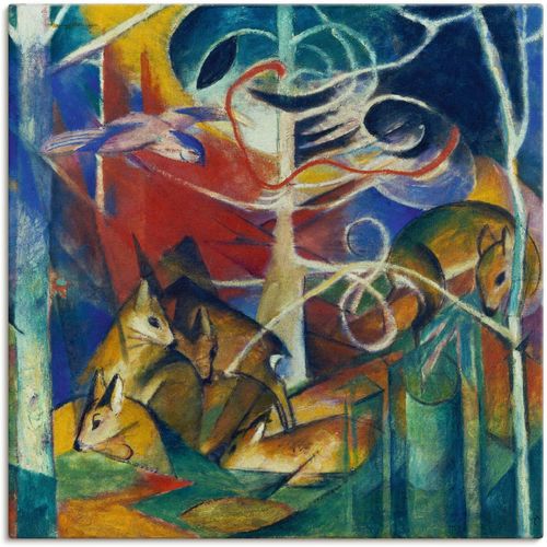 4058661193681 - Wandbild ARTLAND Rehe im Walde I 1913 Bilder Gr B H 70 cm x 70 cm Leinwandbild Wildtiere 1 St bunt Bild Leinwandbild Kunstdrucke Bilder als Alubild Leinwandbild Wandaufkleber oder Poster in versch Größen 4058661193681 - Wandbild ARTLAND Rehe im Walde I 1913 Bilder Gr B H 70 cm x 70 cm Leinwandbild Wildtiere 1 St bunt Bild Leinwandbild Kunstdrucke Bilder als Alubild Leinwandbild Wandaufkleber oder Poster in versch Größen