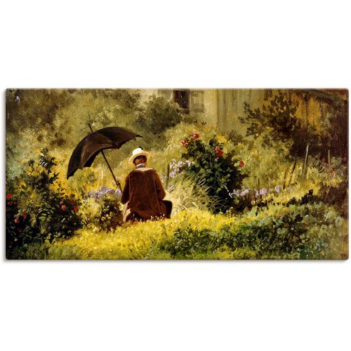 4062144523902 - Wandbild ARTLAND Der Maler im Garten Bilder Gr B H 40 cm x 20 cm Leinwandbild Mann 1 St gelb Bild Poster Bilder als Leinwandbild Wandaufkleber oder in versch Größen 4062144523902 - Wandbild ARTLAND Der Maler im Garten Bilder Gr B H 40 cm x 20 cm Leinwandbild Mann 1 St gelb Bild Poster Bilder als Leinwandbild Wandaufkleber oder in versch Größen