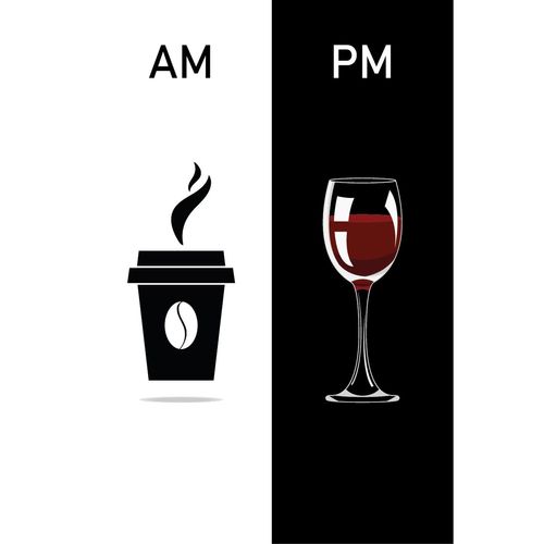 4049009084235 - Wanddekoobjekt QUEENCE AM PM - Kaffeebecher und Wein Wanddekoobjekte Gr B H T 30 cm x 45 cm x 01 cm AM Kaffeebecher - PM Glas Wein schwarz Wanddekoration Wanddekoobjekte Motiv auf Stahlblech 4049009084235 - Wanddekoobjekt QUEENCE AM PM - Kaffeebecher und Wein Wanddekoobjekte Gr B H T 30 cm x 45 cm x 01 cm AM Kaffeebecher - PM Glas Wein schwarz Wanddekoration Wanddekoobjekte Motiv auf Stahlblech