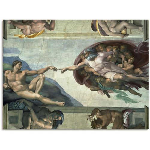 4055327090520 - Wandbild ARTLAND Die Erschaffung des Adam Bilder Gr B H 80 cm x 60 cm Leinwandbild Religion 1 St grau Bild Leinwandbild Kunstdrucke Bilder als Leinwandbild Wandaufkleber oder Poster in versch Größen 4055327090520 - Wandbild ARTLAND Die Erschaffung des Adam Bilder Gr B H 80 cm x 60 cm Leinwandbild Religion 1 St grau Bild Leinwandbild Kunstdrucke Bilder als Leinwandbild Wandaufkleber oder Poster in versch Größen