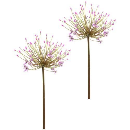 4019844812492 - Kunstblume IGEA Allium Zierlauch lila (lavender) B19cm H62cm L19cm Kunststoff Kunstpflanzen Stielblume künstliche Blumen 2er Set 4019844812492 - Kunstblume IGEA Allium Zierlauch lila (lavender) B19cm H62cm L19cm Kunststoff Kunstpflanzen Stielblume künstliche Blumen 2er Set