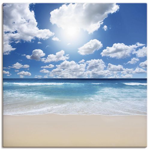 4055327252980 - Wandbild ARTLAND Großartige Strandlandschaft Bilder Gr B H 100 cm x 100 cm Leinwandbild Strand quadratisch 1 St blau Bild Metallbild Metallbilder Bilder als Alubild Leinwandbild Wandaufkleber oder Poster in versch Größen 4055327252980 - Wandbild ARTLAND Großartige Strandlandschaft Bilder Gr B H 100 cm x 100 cm Leinwandbild Strand quadratisch 1 St blau Bild Metallbild Metallbilder Bilder als Alubild Leinwandbild Wandaufkleber oder Poster in versch Größen