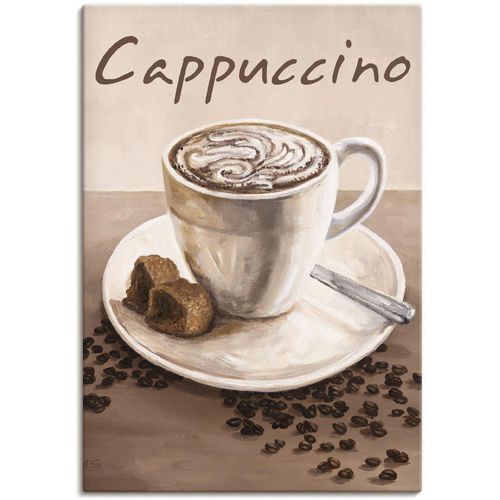 4062144685006 - Wandbild ARTLAND Cappuccino - Kaffee Bilder Gr B H 70 cm x 100 cm Leinwandbild Kaffee Bilder Hochformat 1 St beige (naturfarben) Kunstdrucke als Alubild Leinwandbild Wandaufkleber oder Poster in versch Größen 4062144685006 - Wandbild ARTLAND Cappuccino - Kaffee Bilder Gr B H 70 cm x 100 cm Leinwandbild Kaffee Bilder Hochformat 1 St beige (naturfarben) Kunstdrucke als Alubild Leinwandbild Wandaufkleber oder Poster in versch Größen
