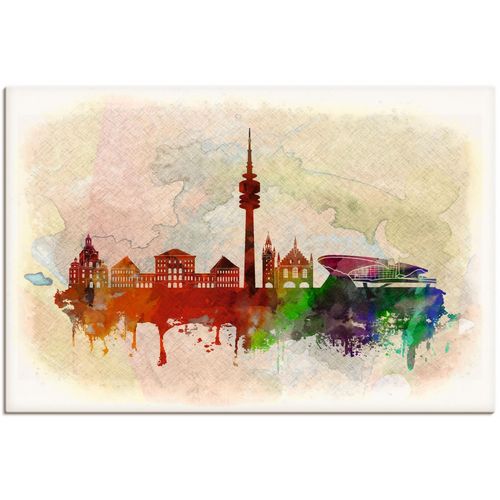 4059745969093 - Wandbild ARTLAND München Deutschland Skyline Bilder Gr B H 90 cm x 60 cm Leinwandbild Deutschland Querformat 1 St bunt Bild Poster Bilder als Alubild Leinwandbild Wandaufkleber oder in versch Größen 4059745969093 - Wandbild ARTLAND München Deutschland Skyline Bilder Gr B H 90 cm x 60 cm Leinwandbild Deutschland Querformat 1 St bunt Bild Poster Bilder als Alubild Leinwandbild Wandaufkleber oder in versch Größen