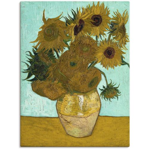 4055327091206 - Wandbild ARTLAND Vase mit Sonnenblumen 1888 Bilder Gr B H 60 cm x 80 cm Leinwandbild Blumen 1 St gelb Bild Poster Bilder als Leinwandbild Wandaufkleber oder in versch Größen 4055327091206 - Wandbild ARTLAND Vase mit Sonnenblumen 1888 Bilder Gr B H 60 cm x 80 cm Leinwandbild Blumen 1 St gelb Bild Poster Bilder als Leinwandbild Wandaufkleber oder in versch Größen