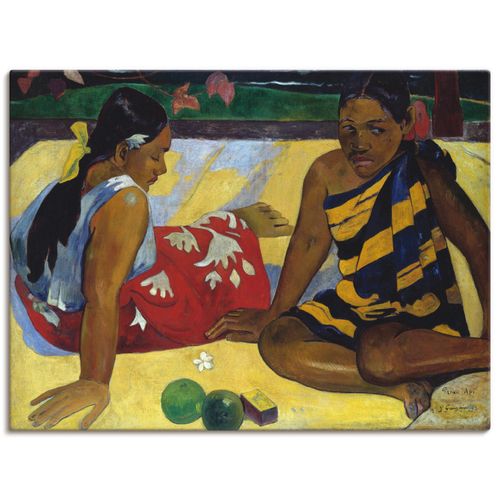 4055327898638 - Wandbild ARTLAND Zwei Frauen auf Tahiti 1892 Bilder Gr B H 80 cm x 60 cm Leinwandbild Frau Querformat 1 St bunt Bild Poster Bilder als Leinwandbild Wandaufkleber oder in versch Größen 4055327898638 - Wandbild ARTLAND Zwei Frauen auf Tahiti 1892 Bilder Gr B H 80 cm x 60 cm Leinwandbild Frau Querformat 1 St bunt Bild Poster Bilder als Leinwandbild Wandaufkleber oder in versch Größen