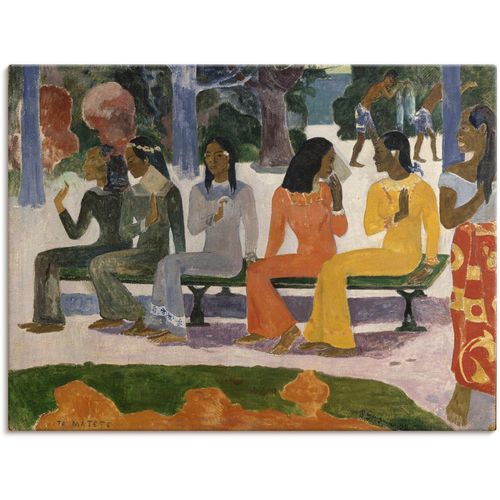 4055327688567 - Wandbild ARTLAND Ta Matete (Der Markt) 1892 Bilder Gr B H 80 cm x 60 cm Leinwandbild Gruppen & Familien 1 St grau Bild Poster Bilder als Leinwandbild Wandaufkleber oder in versch Größen 4055327688567 - Wandbild ARTLAND Ta Matete (Der Markt) 1892 Bilder Gr B H 80 cm x 60 cm Leinwandbild Gruppen & Familien 1 St grau Bild Poster Bilder als Leinwandbild Wandaufkleber oder in versch Größen