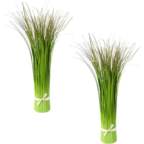 4064118895961 - Kunstgras CREATIV GREEN Stehgrasbusch Kunstpflanzen Gr Ø H 25 cm x 45 cm 2 St grün Kunst-Gräser