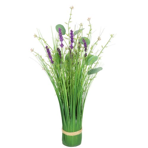 4019844815431 - Kunstpflanze IGEA Künstlicher Grasbund mit Blüten lila (violett) B15cm H45cm L15cm Kunststoff Kunstpflanzen Grasbusch Deko Kunstblumen Kunstgras Grünpflanze Gräser Sträucher 4019844815431 - Kunstpflanze IGEA Künstlicher Grasbund mit Blüten lila (violett) B15cm H45cm L15cm Kunststoff Kunstpflanzen Grasbusch Deko Kunstblumen Kunstgras Grünpflanze Gräser Sträucher