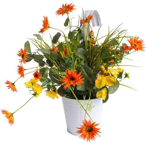 4260600491790 - Kunstblume BOTANIC-HAUS Sommerblumen Kunstpflanzen Gr Ø H 40 cm x 42 cm 1 St orange (orange gelb) Kunst-Blumen 4260600491790 - Kunstblume BOTANIC-HAUS Sommerblumen Kunstpflanzen Gr Ø H 40 cm x 42 cm 1 St orange (orange gelb) Kunst-Blumen