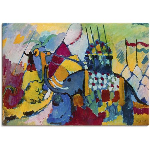 4057738042426 - Wandbild ARTLAND Der Elefant 1908 Bilder Gr B H 100 cm x 70 cm Leinwandbild Wildtiere 1 St bunt Bild Poster Bilder als Leinwandbild Wandaufkleber oder in versch Größen 4057738042426 - Wandbild ARTLAND Der Elefant 1908 Bilder Gr B H 100 cm x 70 cm Leinwandbild Wildtiere 1 St bunt Bild Poster Bilder als Leinwandbild Wandaufkleber oder in versch Größen