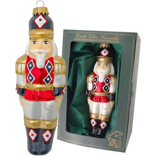 0024762033458 - Christbaumschmuck KREBS GLAS LAUSCHA KGL03345 Weihnachtsdeko Christbaumschmuck bunt Glas Weihnachtsbaumschmuck Nussknacker