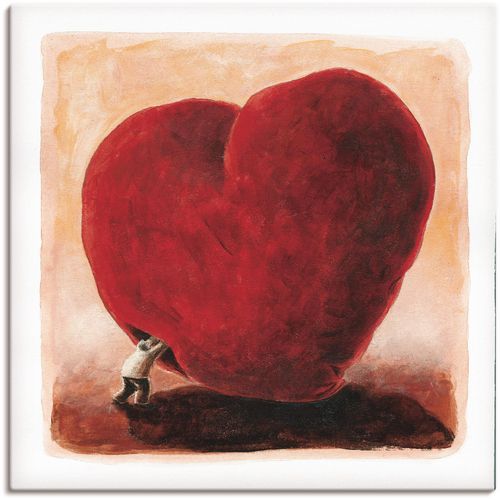 4055327377614 - Wandbild ARTLAND Weiches Herz Bilder Gr B H 70 cm x 70 cm Leinwandbild Herzen 1 St rot Bild Kunstdruck Kunstdrucke Bilder als Leinwandbild Wandaufkleber oder Poster in versch Größen 4055327377614 - Wandbild ARTLAND Weiches Herz Bilder Gr B H 70 cm x 70 cm Leinwandbild Herzen 1 St rot Bild Kunstdruck Kunstdrucke Bilder als Leinwandbild Wandaufkleber oder Poster in versch Größen
