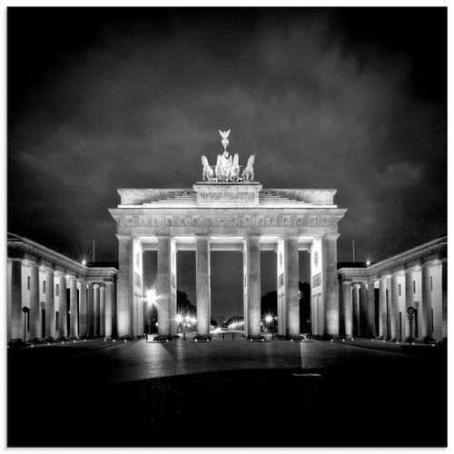 4055327191418 - Glasbild ARTLAND Berlin Brandenburger Tor I Bilder Gr B H 50 cm x 50 cm Glasbild Gebäude quadratisch 1 St schwarz Bild Glasbild Glasbilder Bilder in verschiedenen Größen 4055327191418 - Glasbild ARTLAND Berlin Brandenburger Tor I Bilder Gr B H 50 cm x 50 cm Glasbild Gebäude quadratisch 1 St schwarz Bild Glasbild Glasbilder Bilder in verschiedenen Größen