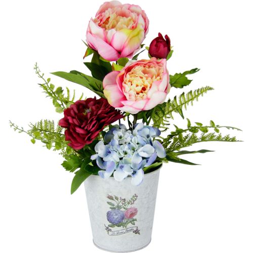 4019844727321 - Kunstpflanze IGEA Kunstpflanzen Gr B H 25 cm x 36 cm 1 St rosa (weiß rosa) Kunstpflanze Künstliche Zimmerpflanzen Kunstpflanzen