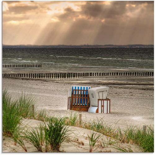4062144101780 - Glasbild ARTLAND Schwarzer Busch Strand auf Insel Poel Bilder Gr B H 20 cm x 20 cm Strand 1 St beige (naturfarben) Glasbilder Bilder 4062144101780 - Glasbild ARTLAND Schwarzer Busch Strand auf Insel Poel Bilder Gr B H 20 cm x 20 cm Strand 1 St beige (naturfarben) Glasbilder Bilder