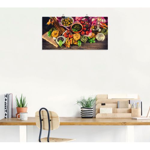 4059745430760 - Wandbild ARTLAND Italienisch mediterrane Lebensmittel Bilder Gr B H 60 cm x 30 cm Poster Lebensmittel Querformat 1 St bunt Bild Metallbild Metallbilder Bilder als Alubild Leinwandbild Wandaufkleber oder Poster in versch Größen 4059745430760 - Wandbild ARTLAND Italienisch mediterrane Lebensmittel Bilder Gr B H 60 cm x 30 cm Poster Lebensmittel Querformat 1 St bunt Bild Metallbild Metallbilder Bilder als Alubild Leinwandbild Wandaufkleber oder Poster in versch Größen