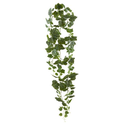 4064118242390 - Kunstranke CREATIV GREEN Hänger Weinlaub grün H145cm Kunststoff Kunstpflanzen mit drei Ranken 4064118242390 - Kunstranke CREATIV GREEN Hänger Weinlaub grün H145cm Kunststoff Kunstpflanzen mit drei Ranken