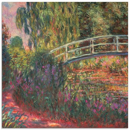 4058661652867 - Glasbild ARTLAND Japanische Brücke im Garten von Giverney Bilder Gr B H 50 cm x 50 cm Glasbild Garten quadratisch 1 St grün Bild Glasbild Glasbilder Bilder in verschiedenen Größen 4058661652867 - Glasbild ARTLAND Japanische Brücke im Garten von Giverney Bilder Gr B H 50 cm x 50 cm Glasbild Garten quadratisch 1 St grün Bild Glasbild Glasbilder Bilder in verschiedenen Größen