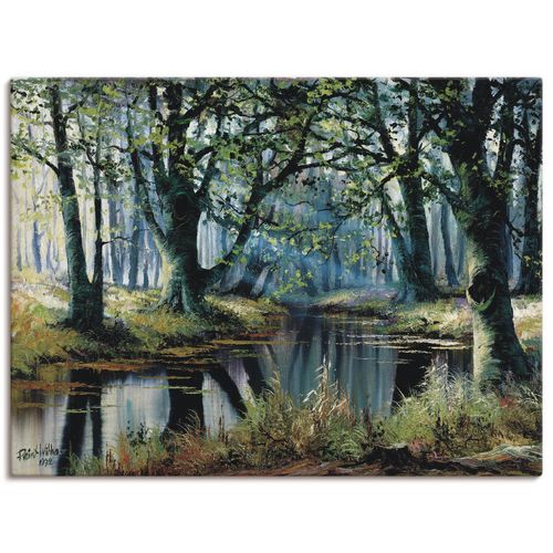 4057738437024 - Wandbild ARTLAND Ruhe von den Bäumen Bilder Gr B H 80 cm x 60 cm Leinwandbild Wald Querformat 1 St grün Bild Poster Bilder als Leinwandbild Wandaufkleber oder in versch Größen 4057738437024 - Wandbild ARTLAND Ruhe von den Bäumen Bilder Gr B H 80 cm x 60 cm Leinwandbild Wald Querformat 1 St grün Bild Poster Bilder als Leinwandbild Wandaufkleber oder in versch Größen