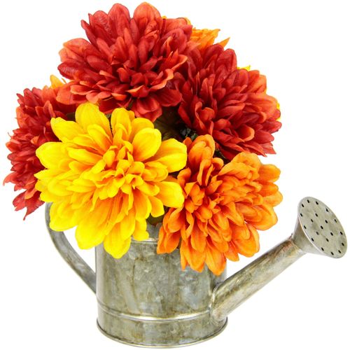 4019844800154 - Kunstblume IGEA Chrysanthemen in Gießkanne gelb (gelb orange) B25cm H24cm L18cm Polyester Kunstpflanzen Herbstgesteck Herbstliche Blumen 4019844800154 - Kunstblume IGEA Chrysanthemen in Gießkanne gelb (gelb orange) B25cm H24cm L18cm Polyester Kunstpflanzen Herbstgesteck Herbstliche Blumen