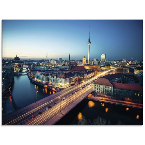 4058661734600 - Glasbild ARTLAND Berlin Cityscape am Abend Bilder Gr B H 60 cm x 45 cm Glasbild Deutschland Querformat 1 St beige (naturfarben) Bild Glasbild Glasbilder Bilder in verschiedenen Größen 4058661734600 - Glasbild ARTLAND Berlin Cityscape am Abend Bilder Gr B H 60 cm x 45 cm Glasbild Deutschland Querformat 1 St beige (naturfarben) Bild Glasbild Glasbilder Bilder in verschiedenen Größen