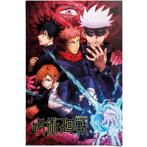8714597632439 - Poster REINDERS Jujutsu Kaisen bunt (farbe bild(er) bunt) B61cm H915cm T01cm Papier Bilder 8714597632439 - Poster REINDERS Jujutsu Kaisen bunt (farbe bild(er) bunt) B61cm H915cm T01cm Papier Bilder