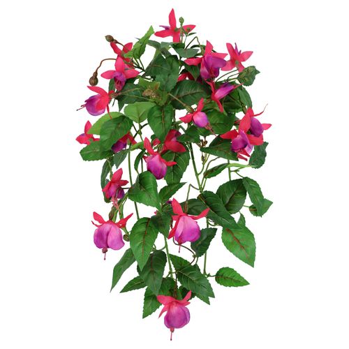 4019844806538 - Kunstpflanze IGEA Kunstblume Fuchsie pink (fuchsia) B25cm H40cm L23cm Polyester Kunstpflanzen Dekoblume Hängende Blumen mit Blüten Künstliche Blumen Hängeblume 4019844806538 - Kunstpflanze IGEA Kunstblume Fuchsie pink (fuchsia) B25cm H40cm L23cm Polyester Kunstpflanzen Dekoblume Hängende Blumen mit Blüten Künstliche Blumen Hängeblume