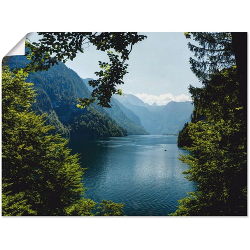 4055327532402 - Wandbild ARTLAND Malerwinkel Königssee- Alpen Bilder Gr B H 60 cm x 45 cm Poster Berge 1 St blau Bild Kunstdruck Kunstdrucke Bilder als Leinwandbild Wandaufkleber oder Poster in versch Größen 4055327532402 - Wandbild ARTLAND Malerwinkel Königssee- Alpen Bilder Gr B H 60 cm x 45 cm Poster Berge 1 St blau Bild Kunstdruck Kunstdrucke Bilder als Leinwandbild Wandaufkleber oder Poster in versch Größen