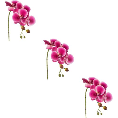 4064118117308 - Kunstblume CREATIV GREEN Phalaenopsis 3D-print lila H42cm Obermaterial 85% Polyester 15% Polyethylen Kunstpflanzen mit Real-Touch-Blüten