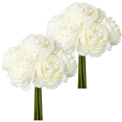 4064118318446 - Kunstblumenstrauß CREATIV GREEN Rosenbouquet weiß H23cm Kunststoff Kunstpflanzen mit üppigen Blüten 4064118318446 - Kunstblumenstrauß CREATIV GREEN Rosenbouquet weiß H23cm Kunststoff Kunstpflanzen mit üppigen Blüten