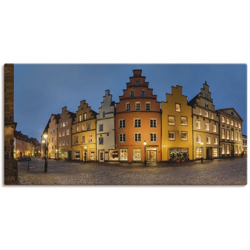 4059745187077 - Wandbild ARTLAND Altstadt Osnabrück Bilder Gr B H 100 cm x 50 cm Leinwandbild Deutschland 1 St gelb Bild Kunstdruck Kunstdrucke Bilder als Leinwandbild Wandaufkleber oder Poster in versch Größen 4059745187077 - Wandbild ARTLAND Altstadt Osnabrück Bilder Gr B H 100 cm x 50 cm Leinwandbild Deutschland 1 St gelb Bild Kunstdruck Kunstdrucke Bilder als Leinwandbild Wandaufkleber oder Poster in versch Größen
