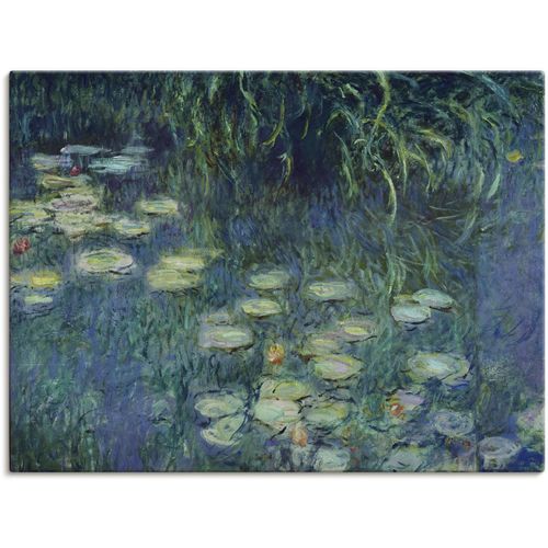 4055327698658 - Wandbild ARTLAND Teil Seerosenbild Musée de lOrangerie Bilder Gr B H 80 cm x 60 cm Leinwandbild Blumen 1 St blau Bild Poster Bilder als Leinwandbild Wandaufkleber oder in versch Größen 4055327698658 - Wandbild ARTLAND Teil Seerosenbild Musée de lOrangerie Bilder Gr B H 80 cm x 60 cm Leinwandbild Blumen 1 St blau Bild Poster Bilder als Leinwandbild Wandaufkleber oder in versch Größen