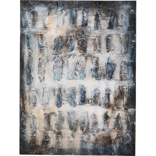 4025621567813 - Leinwandbild DESIGN Leinwandbild Shadows Grau 90x120cm grau (farbe bild(er) grau) B120cm H90cm T5cm Bilder