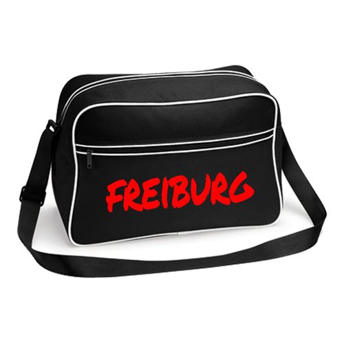 4068859508012 - multifanshop Retrotasche - Freiburg - Textmarker - Druck rot - Tasche 4068859508012 - multifanshop Retrotasche - Freiburg - Textmarker - Druck rot - Tasche