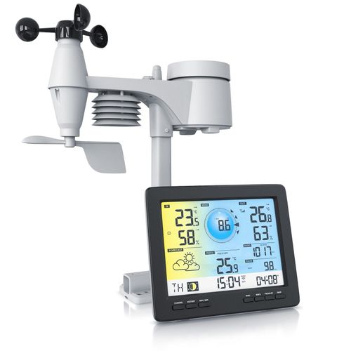 4062861057223 - Wetterstation mit Außensensor Profi Funkwetterstation mit Außen Messstation Wetterdaten per App 4062861057223 - Wetterstation mit Außensensor Profi Funkwetterstation mit Außen Messstation Wetterdaten per App