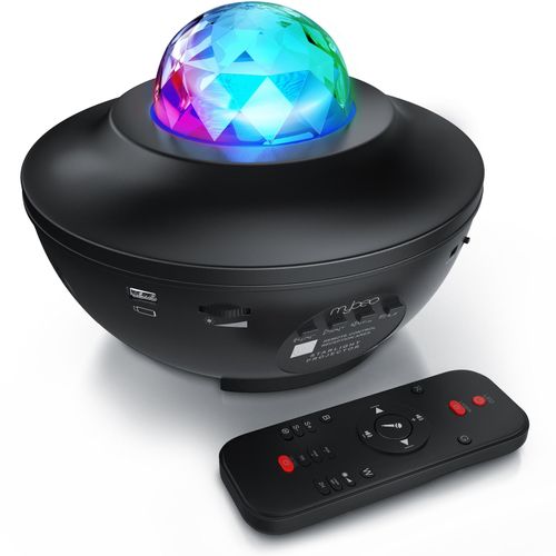 4062861806654 - MyBeo LED Sternenhimmel Projektor - Kinder Erwachsene - Sternenprojektor Nachtlicht - Sternenlicht Projektor mit 360°Drehen Ozeanwellen - Bluetooth 4062861806654 - MyBeo LED Sternenhimmel Projektor - Kinder Erwachsene - Sternenprojektor Nachtlicht - Sternenlicht Projektor mit 360°Drehen Ozeanwellen - Bluetooth