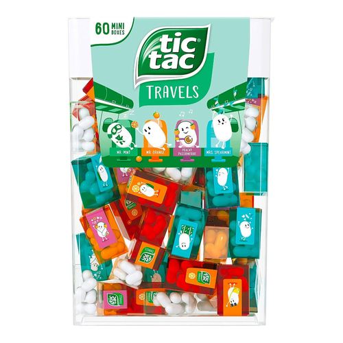 8000500341797 - Tic Tac Megabox mit 60 Mini-Packungen 228 g - Inhalt 2 Flaschen 8000500341797 - Tic Tac Megabox mit 60 Mini-Packungen 228 g - Inhalt 2 Flaschen