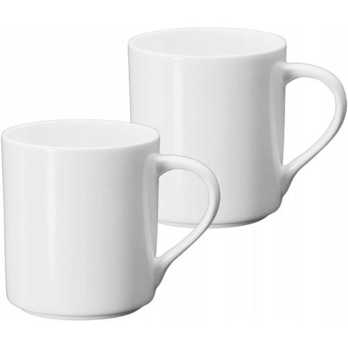 8682455438021 - Wilmax Teetassen & Kaffeetassen 2er Set – 320 ml Porzellanbecher mit Griff 8682455438021 - Wilmax Teetassen & Kaffeetassen 2er Set – 320 ml Porzellanbecher mit Griff