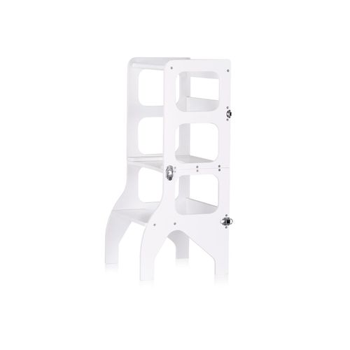 3800931062224 - Kinder Lernturm 2 in 1 Tisch und Hocker Helferturm Stehhilfe Holz weiß 3800931062224 - Kinder Lernturm 2 in 1 Tisch und Hocker Helferturm Stehhilfe Holz weiß