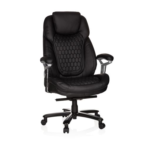 4251084664404 - XXL Drehstuhl XXL PULLMANN Kunstleder mit Armlehnen (höhenverstellbar) hjh OFFICE 4251084664404 - XXL Drehstuhl XXL PULLMANN Kunstleder mit Armlehnen (höhenverstellbar) hjh OFFICE