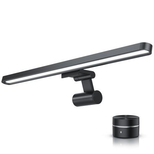 4061474125855 - CSL LED Monitorlampe Bildschirmlampe mit Fernbedienung Schreibtischlampe Screenbar 8W Monitor Lampe mehrere Helligkeitsstufen 3 Lichtfarben 4061474125855 - CSL LED Monitorlampe Bildschirmlampe mit Fernbedienung Schreibtischlampe Screenbar 8W Monitor Lampe mehrere Helligkeitsstufen 3 Lichtfarben