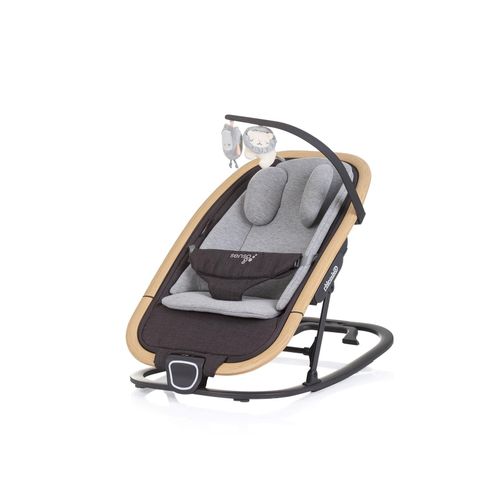 3800931063603 - Babywippe Senso Holzoptik Spielbogen Kopfstütze 3-Punkt-Gurt faltbar grau 3800931063603 - Babywippe Senso Holzoptik Spielbogen Kopfstütze 3-Punkt-Gurt faltbar grau