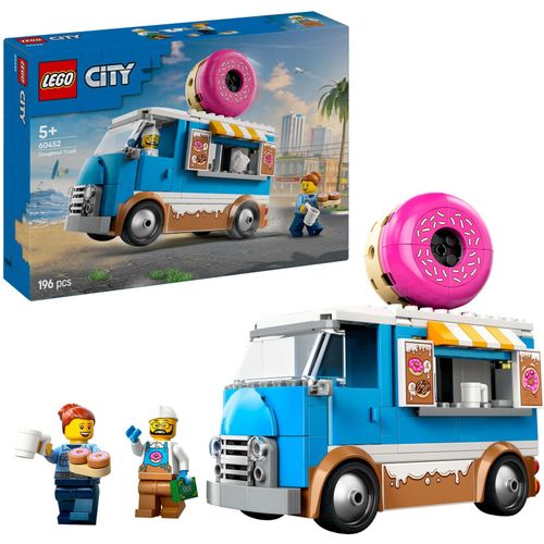 5702017812427 - 60452 City Donut Truck Konstruktionsspielzeug