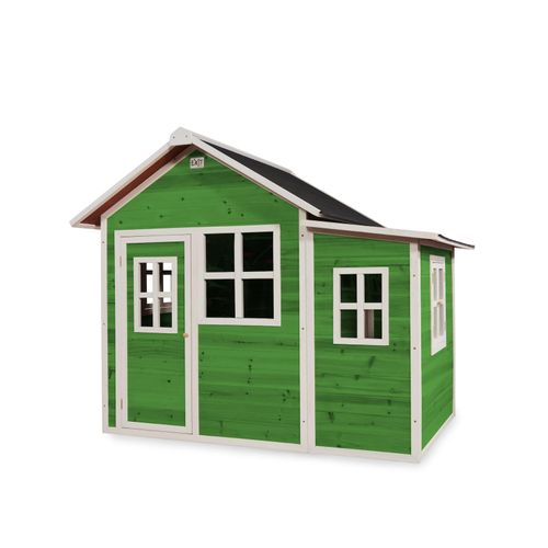 8718469468355 - Exittoys - Exit Holz Spielhaus Loft 150 Grün 171x160 cm 8718469468355 - Exittoys - Exit Holz Spielhaus Loft 150 Grün 171x160 cm