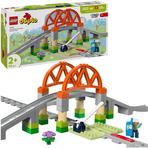 5702017583815 - 10426 DUPLO Town Eisenbahnbrücke und Schienen - Erweiterungsset Konstruktionsspielzeug 5702017583815 - 10426 DUPLO Town Eisenbahnbrücke und Schienen - Erweiterungsset Konstruktionsspielzeug