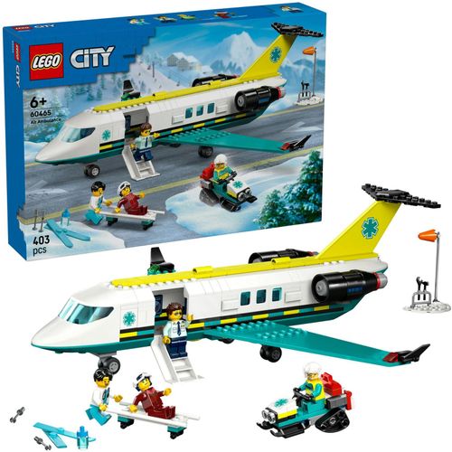 5702017812649 - 60465 City Notfallrettungsflugzeug Konstruktionsspielzeug