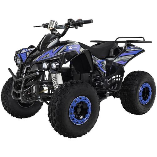 4056551060334 - Elektro-Kinderquad S-10 Pocket-Quad mit 1000 Watt Federung Scheiben- Trommelbremsen bis 20 km h (sw blau) 4056551060334 - Elektro-Kinderquad S-10 Pocket-Quad mit 1000 Watt Federung Scheiben- Trommelbremsen bis 20 km h (sw blau)